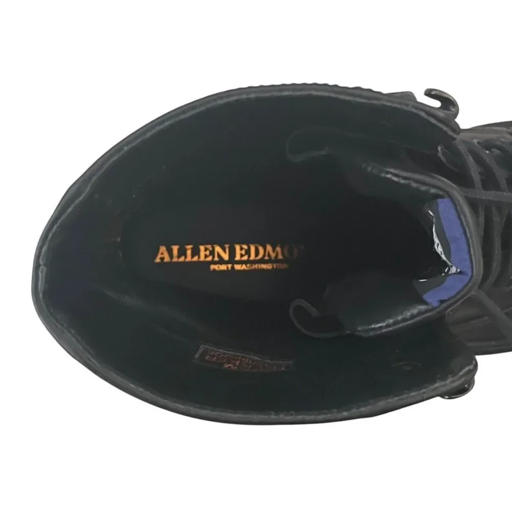Allen Edmonds Mens Sz 10 The Ranger Storm Trekker Waterproof Black Leather Boots